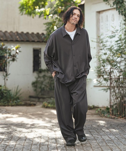 CAMBIO（カンビオ） シャツ ms6353- Ripple Dolman Sleeve Shirts