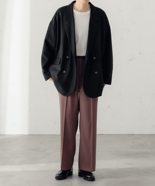 「epnok」 スラックス SMALL アイボリー メンズ_画像2