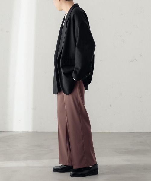 「epnok」 スラックス SMALL アイボリー メンズ_画像4