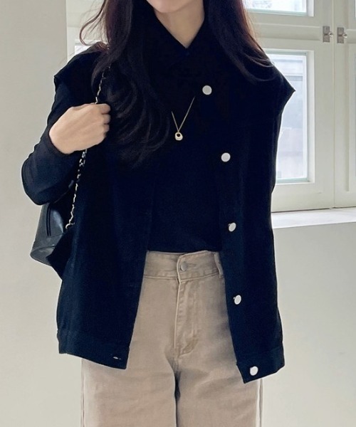 emi+ ベスト ジレ デニムベスト レディース : ZOZOTOWN Yahoo!店