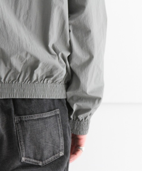 「order」 ナイロンブルゾン S ブラック メンズ_画像8