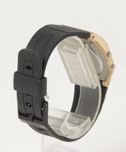 「CASIO」 デジタル腕時計 - ゴールド レディース_画像2