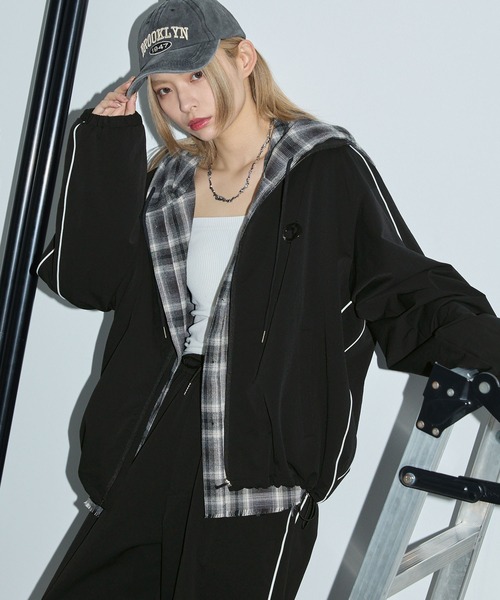 「Anchor Smith」 ブルゾン L チャコールグレー メンズ_画像3