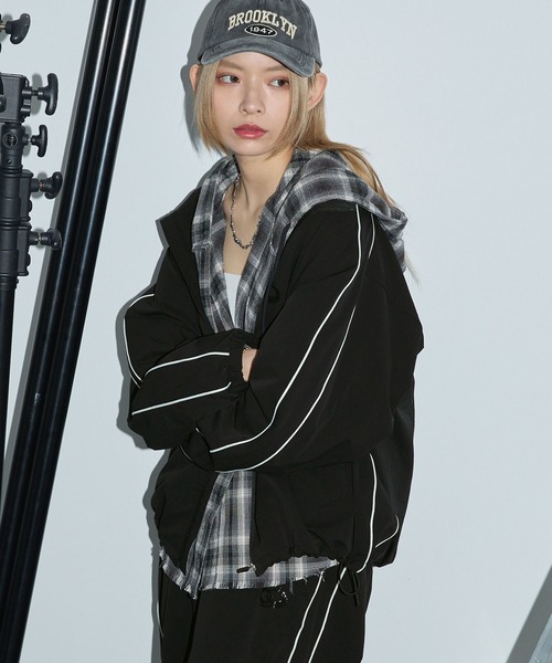 「Anchor Smith」 ブルゾン L チャコールグレー メンズ_画像5