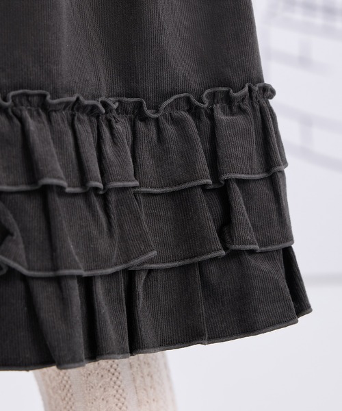 「combimini」 「KIDS」スカート 90 チャコールグレー キッズ_画像8