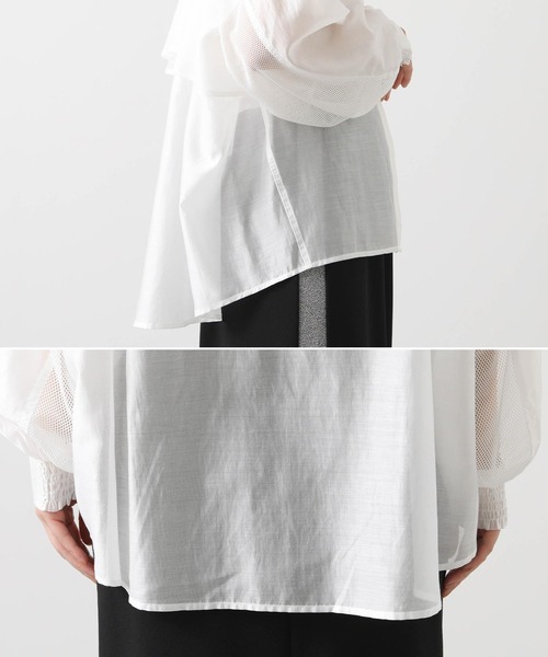 「Gready Brilliant」 「tomber du ciel」長袖ブラウス FREE ブラウン レディース_画像5