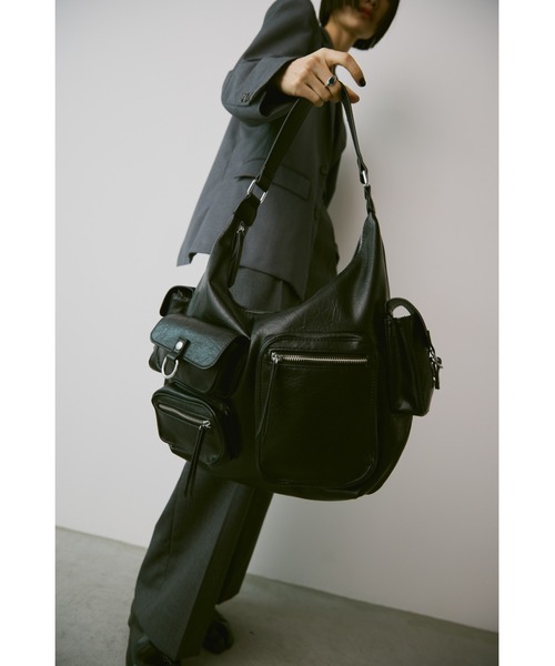 「un/neu」 トートバッグ FREE ブラック レディース_画像4