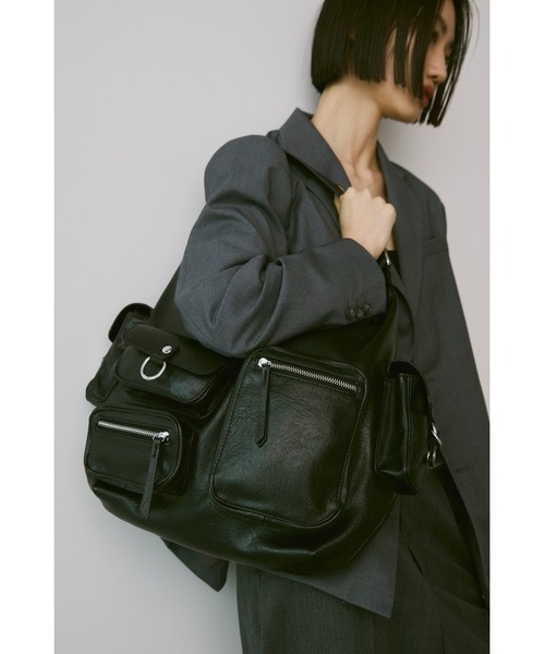 「un/neu」 トートバッグ FREE ブラック レディース_画像6