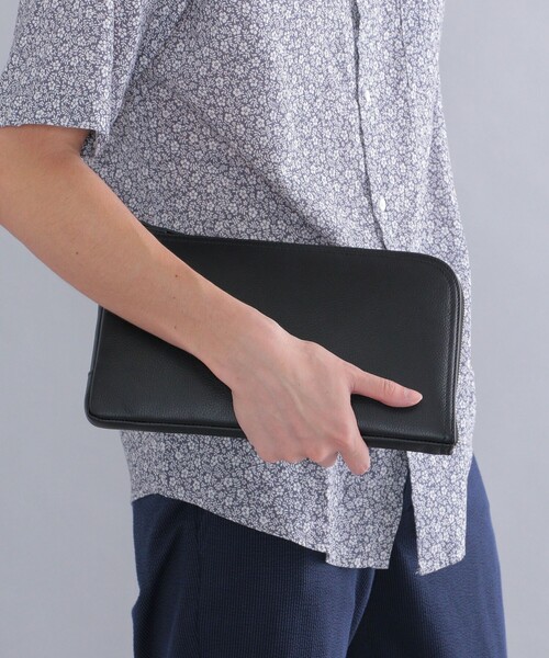 「SHIPS」 クラッチバッグ ONE SIZE ネイビー メンズ_画像3