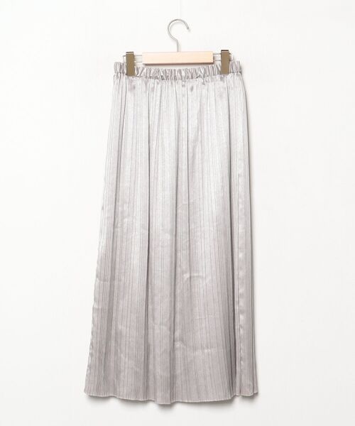 「MADEMOISELLE ROPE'」 プリーツスカート 36 ベージュ レディース_画像2