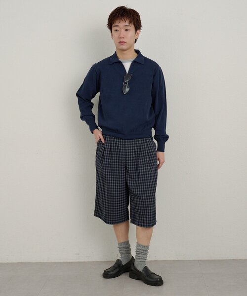 WHIMSIC（ウィムジック） ワイドパンツ ハーフパンツ パンツ 短パン