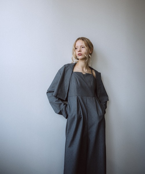 et'univer パンツドレス et.UNiVER パンツドレス Midnight dot pants dress : ZOZOTOWN Yahoo
