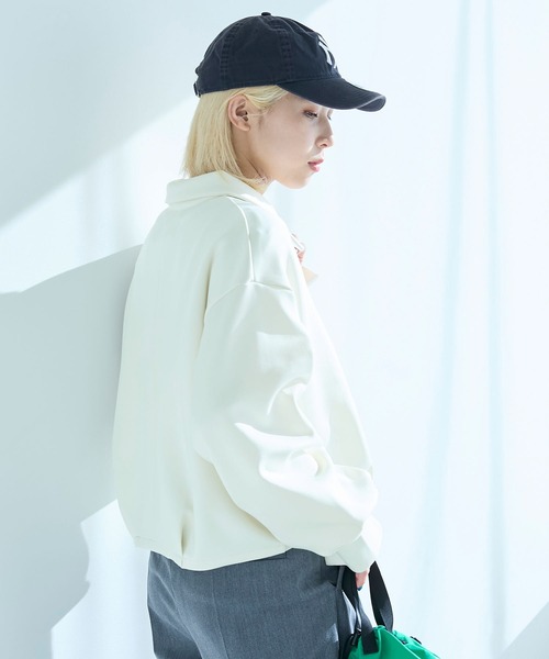 「Chaco closet」 カーディガン FREE アイボリー レディース_画像2