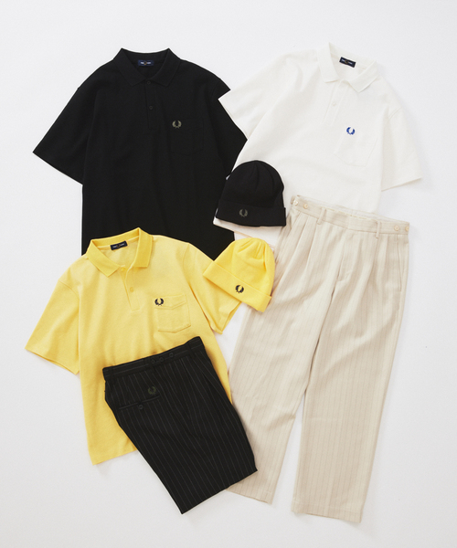 FRED PERRY（フレッドペリー） スラックス 別注 テニス トラウザーズ