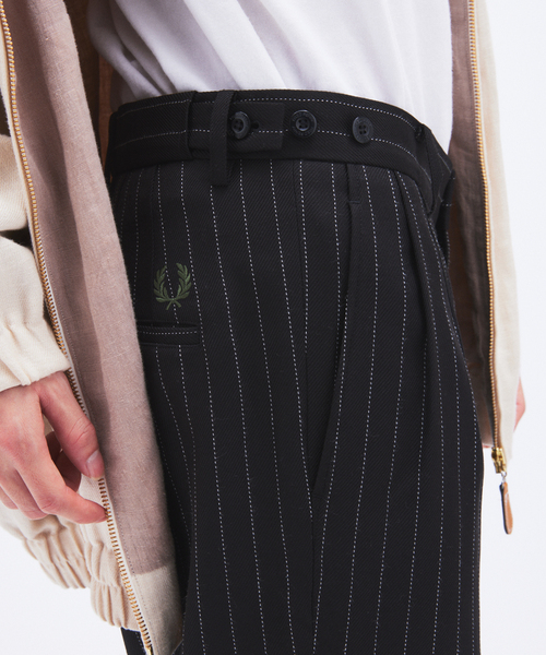 FRED PERRY（フレッドペリー） スラックス 別注 テニス トラウザーズ