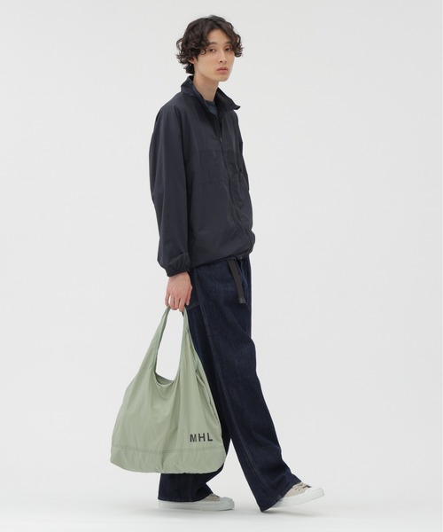 「MHL.」 トートバッグ FREE ネイビー レディースの画像