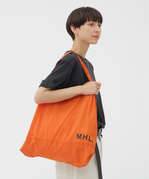 「MHL.」 トートバッグ FREE ネイビー レディースの画像
