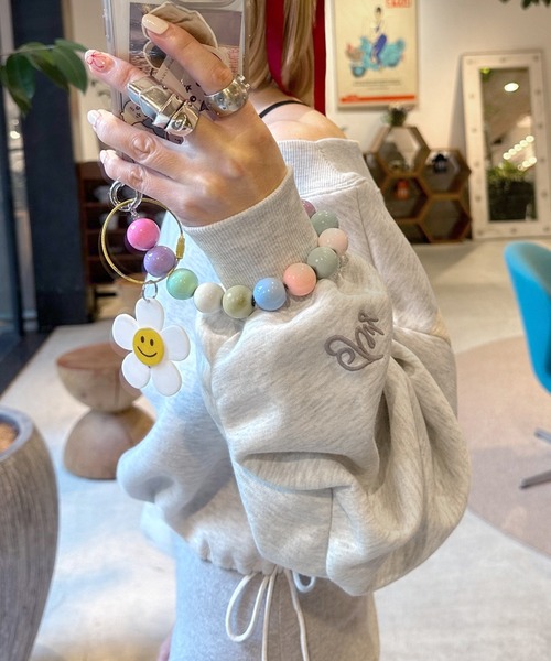 「w closet」 スウェットカットソー FREE ピンク レディース_画像5