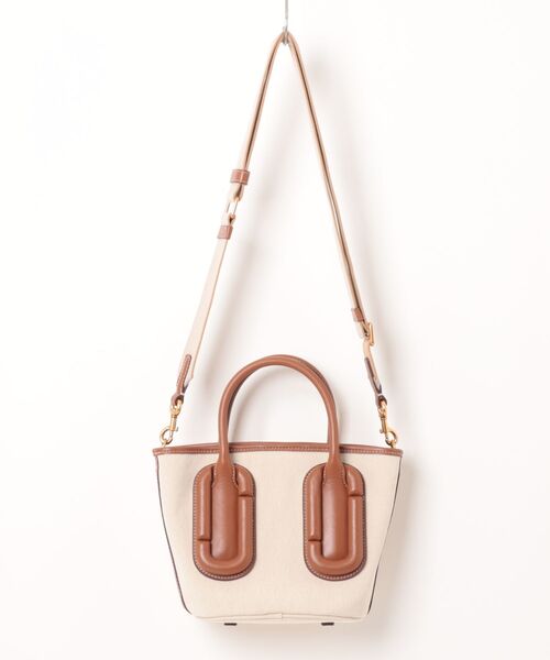 トートバッグ 「NEW」BABE SMALL TOTE IN CANVAS/ベイブ スモール トート バッグ レディース メンズの画像