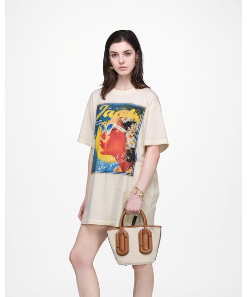 トートバッグ 「NEW」BABE SMALL TOTE IN CANVAS/ベイブ スモール トート バッグ レディース メンズの画像