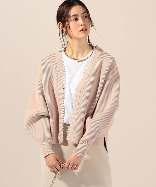「NOLLEY'S」 カーディガン 38 チャコールグレー レディース_画像7