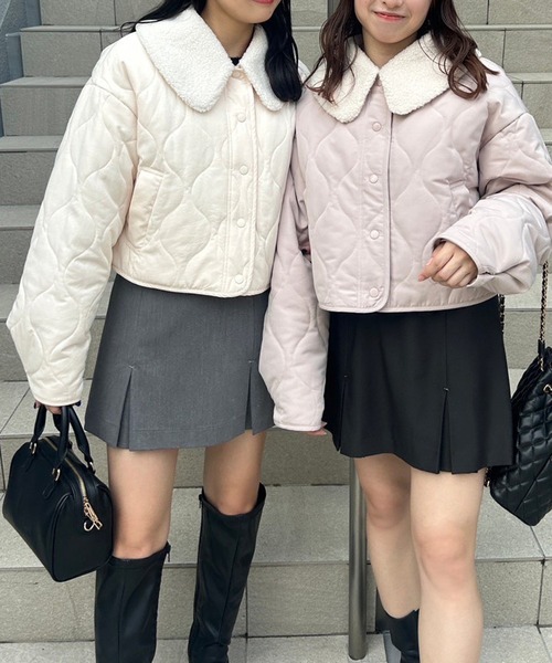 「one after another NICE CLAUP」 ミニスカート FREE グレー レディース_画像3