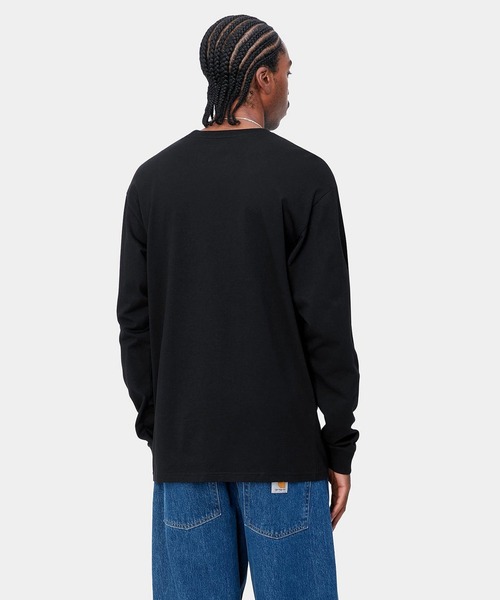 「Carhartt WIP」 長袖Tシャツ M グレー メンズ_画像9
