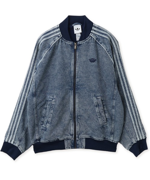 adidas（アディダス） デニムジャケット gジャン adidas SST TRACK TOP