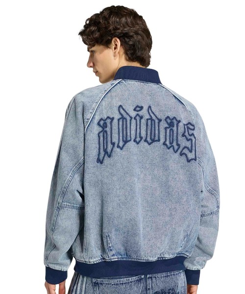 adidas（アディダス） デニムジャケット gジャン adidas SST TRACK TOP