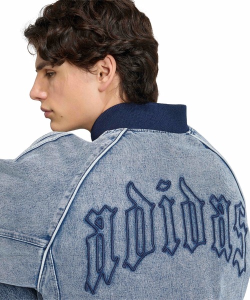 adidas（アディダス） デニムジャケット gジャン adidas SST TRACK TOP