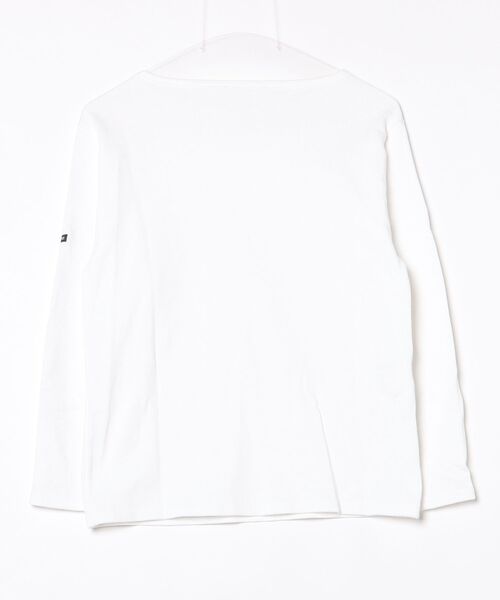 SAINT JAMES ホワイト 長袖 Tシャツ　サイズT7 SAINT JAMES（セントジェームス） 長袖Tシャツ 1 ホワイト メンズ