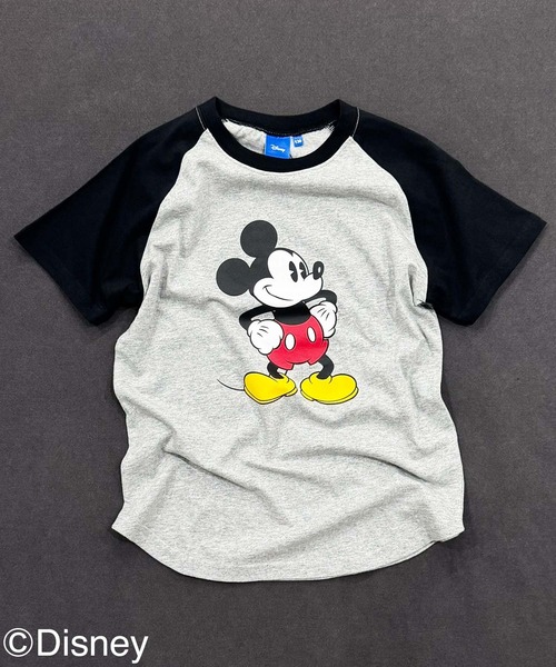 Disney（ディズニー） tシャツ 「Disney/MICKEY MOUSE」 ミッキー