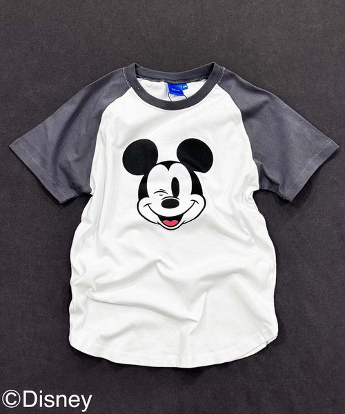 Disney（ディズニー） tシャツ 「Disney/MICKEY MOUSE」 ミッキー