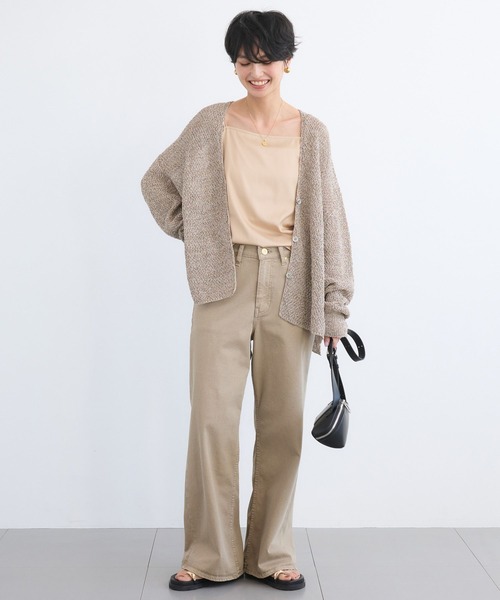 「surt」 デニムパンツ 2 ベージュ レディース_画像4