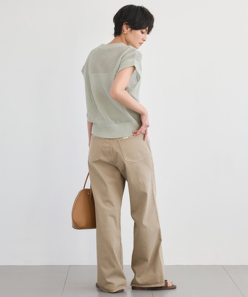 「surt」 デニムパンツ 2 ベージュ レディース_画像6