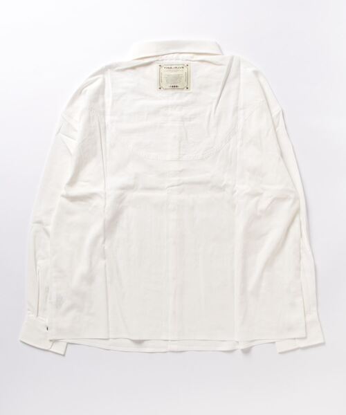 「TINA:JOJUN」 長袖シャツ M ブルー レディース_画像2