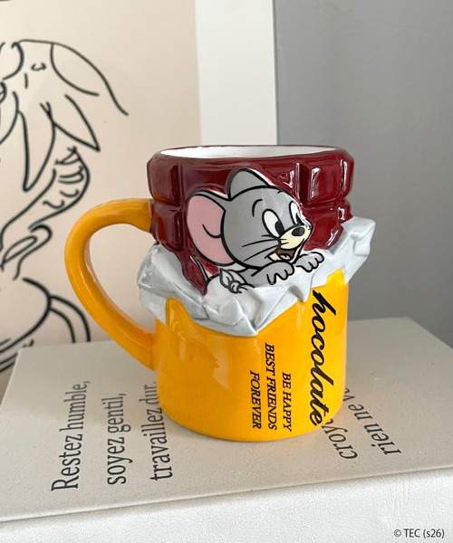 タンブラー 「公式」トムとジェリー マグカップ チョコレート
