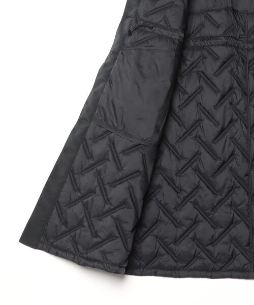美品✨EMPORIO ARMANI ロングコート 黒 キルティング 着丈約95㎝ EMPORIO ARMANI キルティング ダウンコート ダウンジャケット