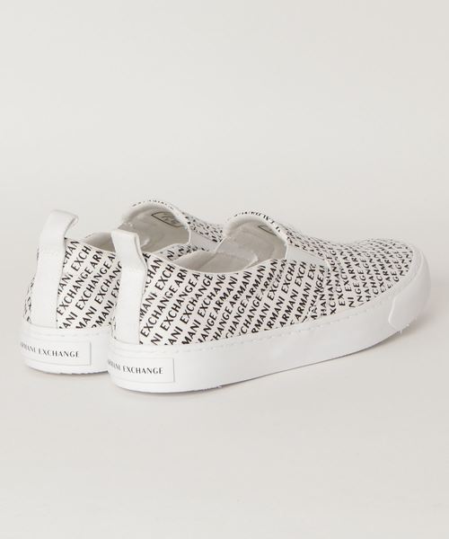 ARMANI EXCHANGE スリッポン 【A|Xアルマーニ エクスチェンジ】ロゴ