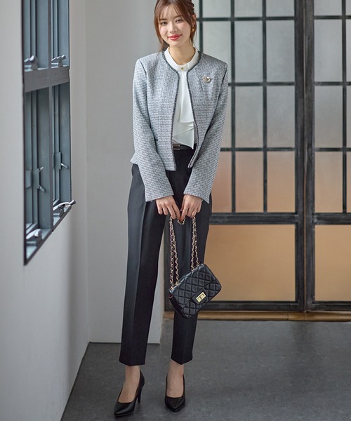 GeeRA（ジーラ） セットアップ 「セレモニーならこれ1着！」ツイード