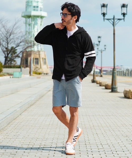 【新品】終電間際≦オンライン。 パーカー / Tシャツ / ショッパー TSUKUBA-SHOP【筑波大学公式グッズ.】 / ジップアップパーカー