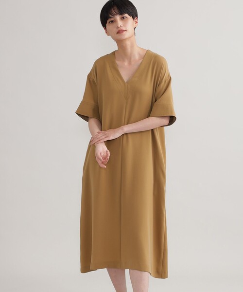 即納正規品 ワンピース シルキーダブルクロスワンピース ZOZOTOWN PayPayモール店 - 通販 - PayPayモール 低価国産