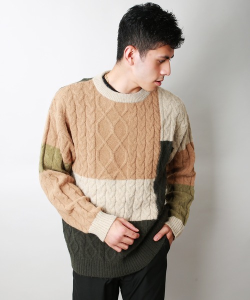 【Letroyes】セルジュ 高級ボーダーニット（日本正規代理店モデル） セール】 【洗える】SOFT TOUCH WOOL 立ち襟 ボーダー ニット