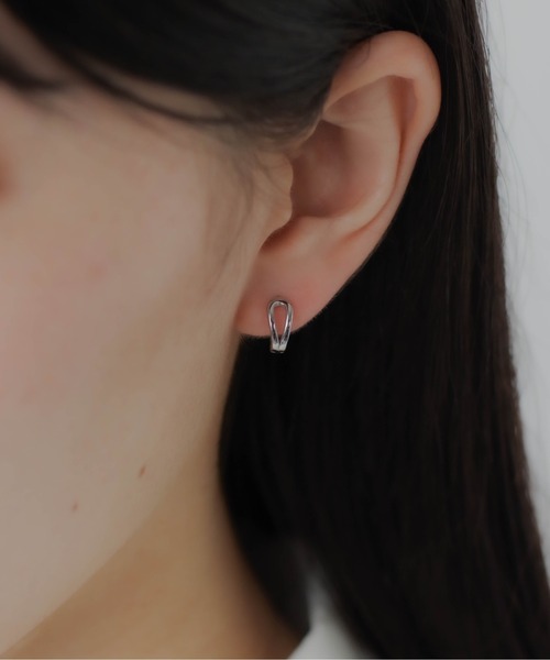 ピアス YUKA(^^) yu-ka ピアス YUKA:カラービーズフープピアス レディース