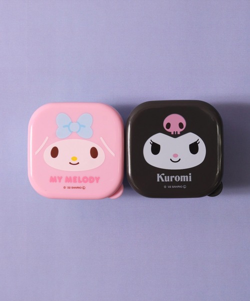 sanrio 弁当箱 (SK)「sanrio」「2個セット」抗菌 ミニ シール