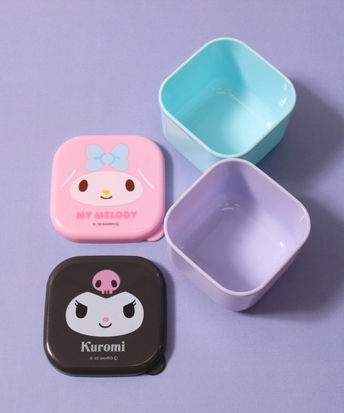 HELLO KITTY ミニシールボックス 2個セット 抗菌 ミニ シール ボックス 2個 セット お弁当 デザート 容器