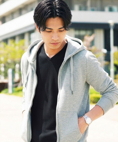 JIGGYS SHOP（ジギーズショップ） tシャツ ワッフルサーマル Vネック