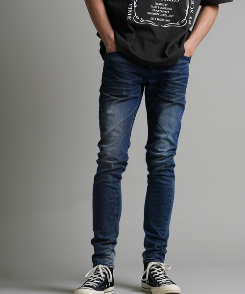 JACKROSE タイトースキニーブラック新品 JACKROSE ジーンズ Luv-ストレッチスキニーデニム メンズ