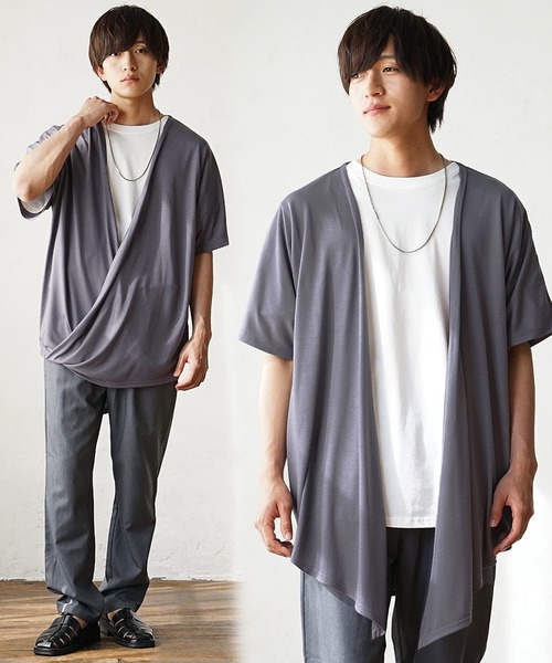 MinoriTY（マイノリティ） カーディガン 「MinoriTY」柔らか素材2WAY
