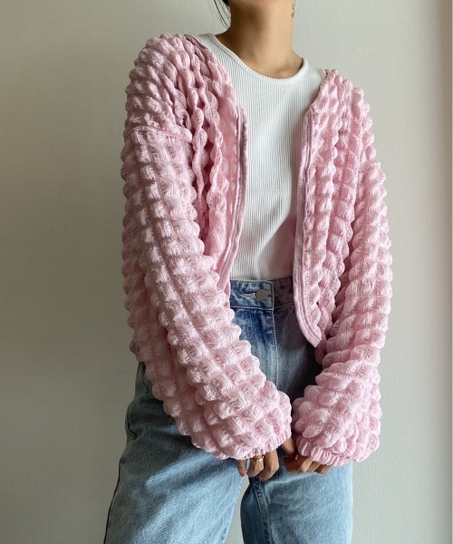 AMAIL（アマイル） カーディガン Popcorn cardigan レディース